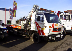 Abschlepper Frontalansicht